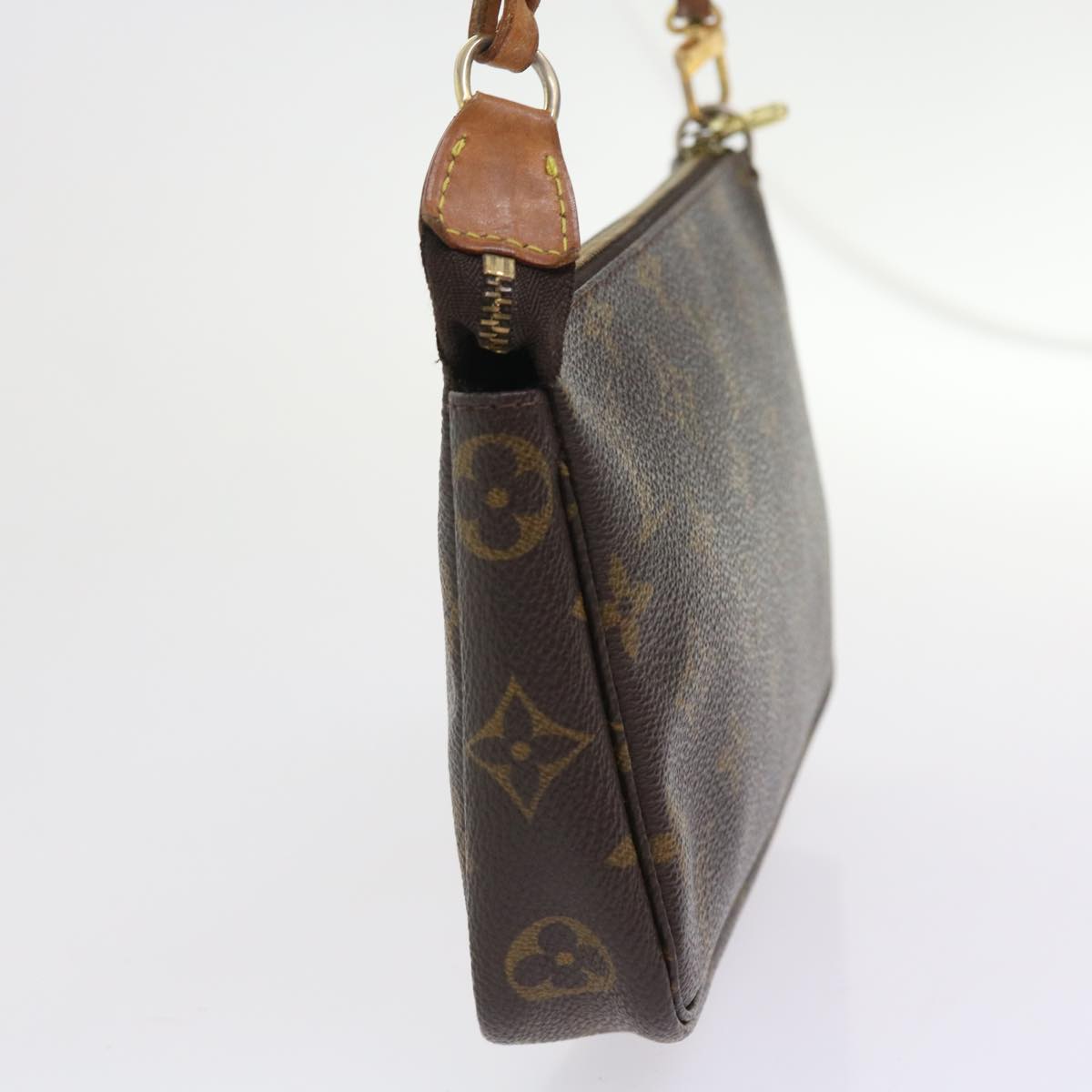 LOUIS VUITTON Monogram Pochette Accessoires Pouch M51980 LV 56663