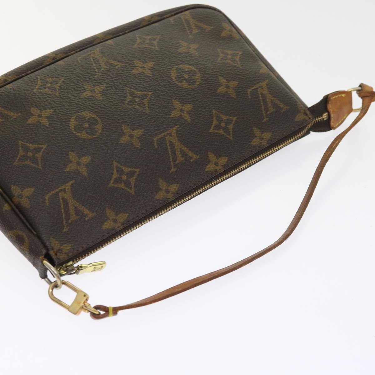 LOUIS VUITTON Monogram Pochette Accessoires Pouch M51980 LV 56663