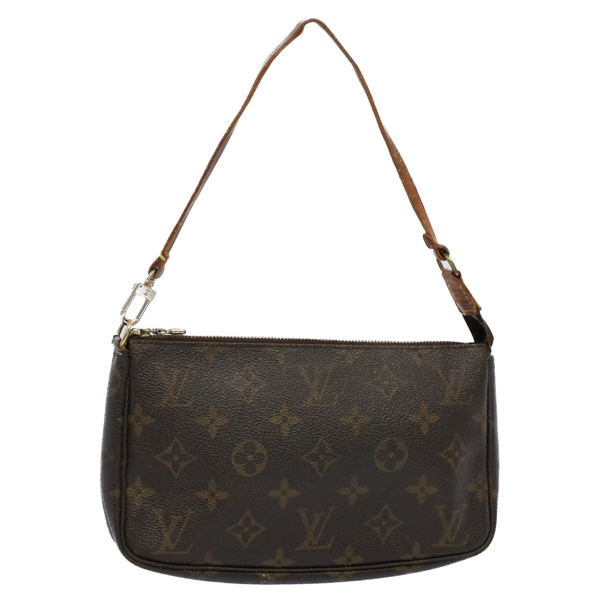 LOUIS VUITTON Monogram Pochette Accessoires Pouch M51980 LV 56667