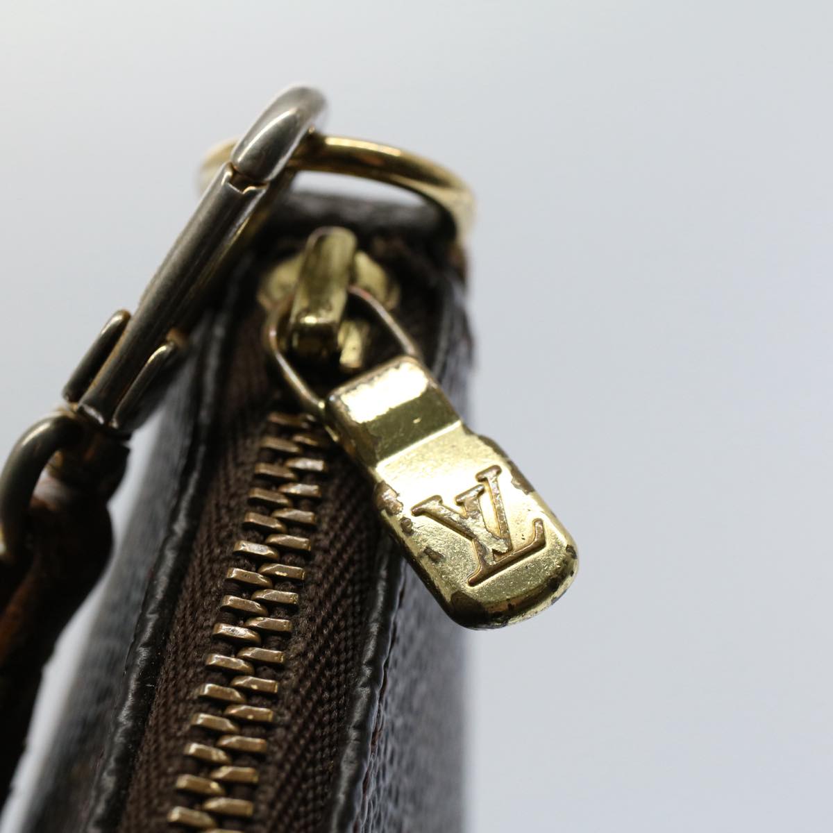 LOUIS VUITTON Monogram Pochette Accessoires Pouch M51980 LV 56667
