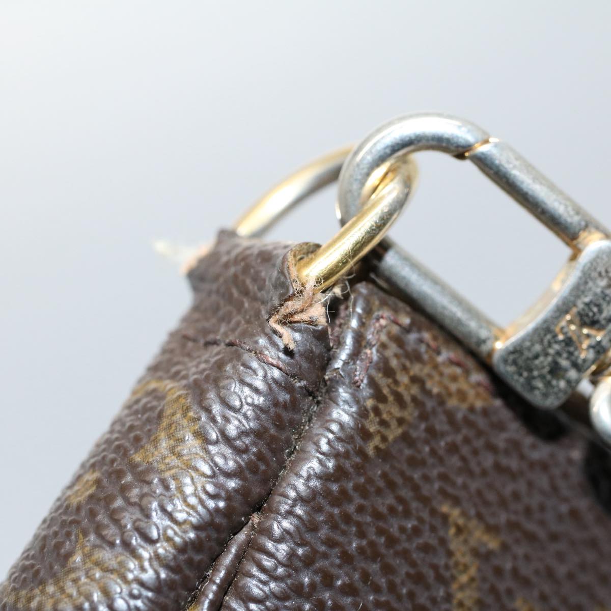 LOUIS VUITTON Monogram Pochette Accessoires Pouch M51980 LV 56667