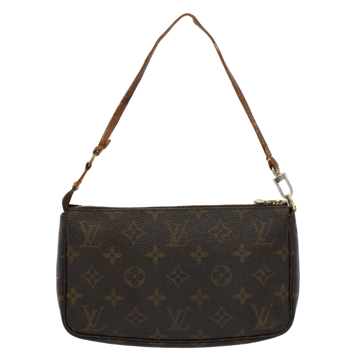 LOUIS VUITTON Monogram Pochette Accessoires Pouch M51980 LV 56667