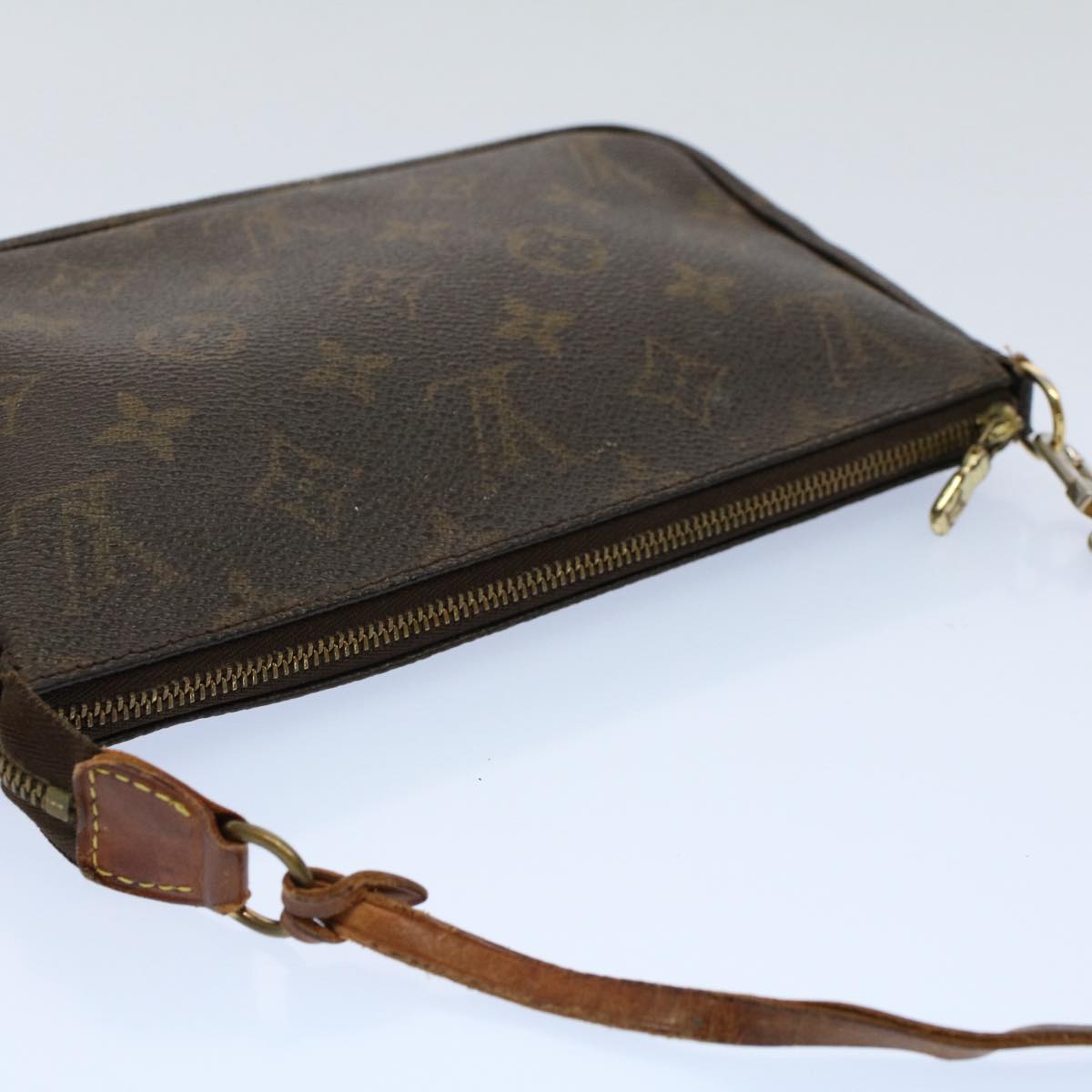 LOUIS VUITTON Monogram Pochette Accessoires Pouch M51980 LV 56667