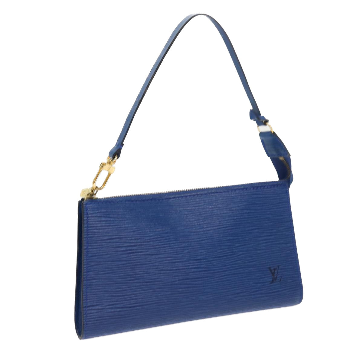 LOUIS VUITTON Epi Pochette Accessoires Accessory Pouch Blue M52985 LV 56670
