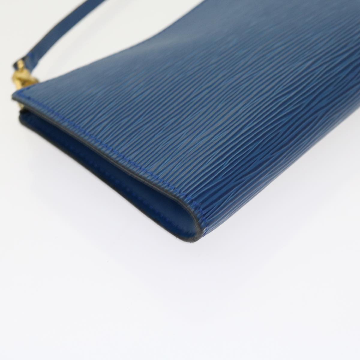 LOUIS VUITTON Epi Pochette Accessoires Accessory Pouch Blue M52985 LV 56670