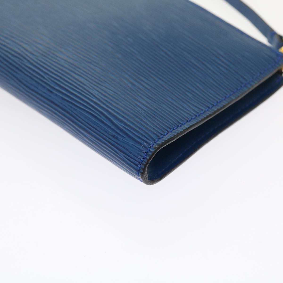 LOUIS VUITTON Epi Pochette Accessoires Accessory Pouch Blue M52985 LV 56670