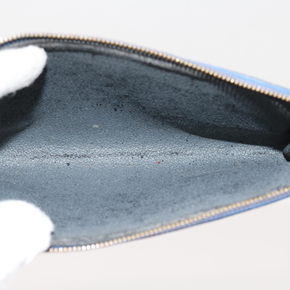LOUIS VUITTON Epi Pochette Accessoires Accessory Pouch Blue M52985 LV 56670