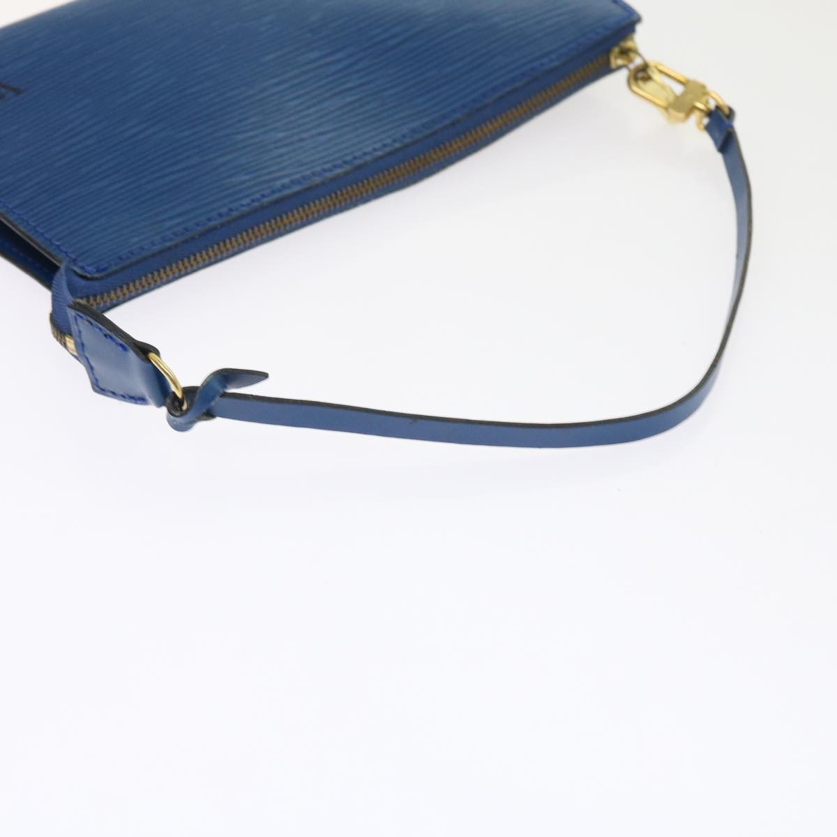 LOUIS VUITTON Epi Pochette Accessoires Accessory Pouch Blue M52985 LV 56670