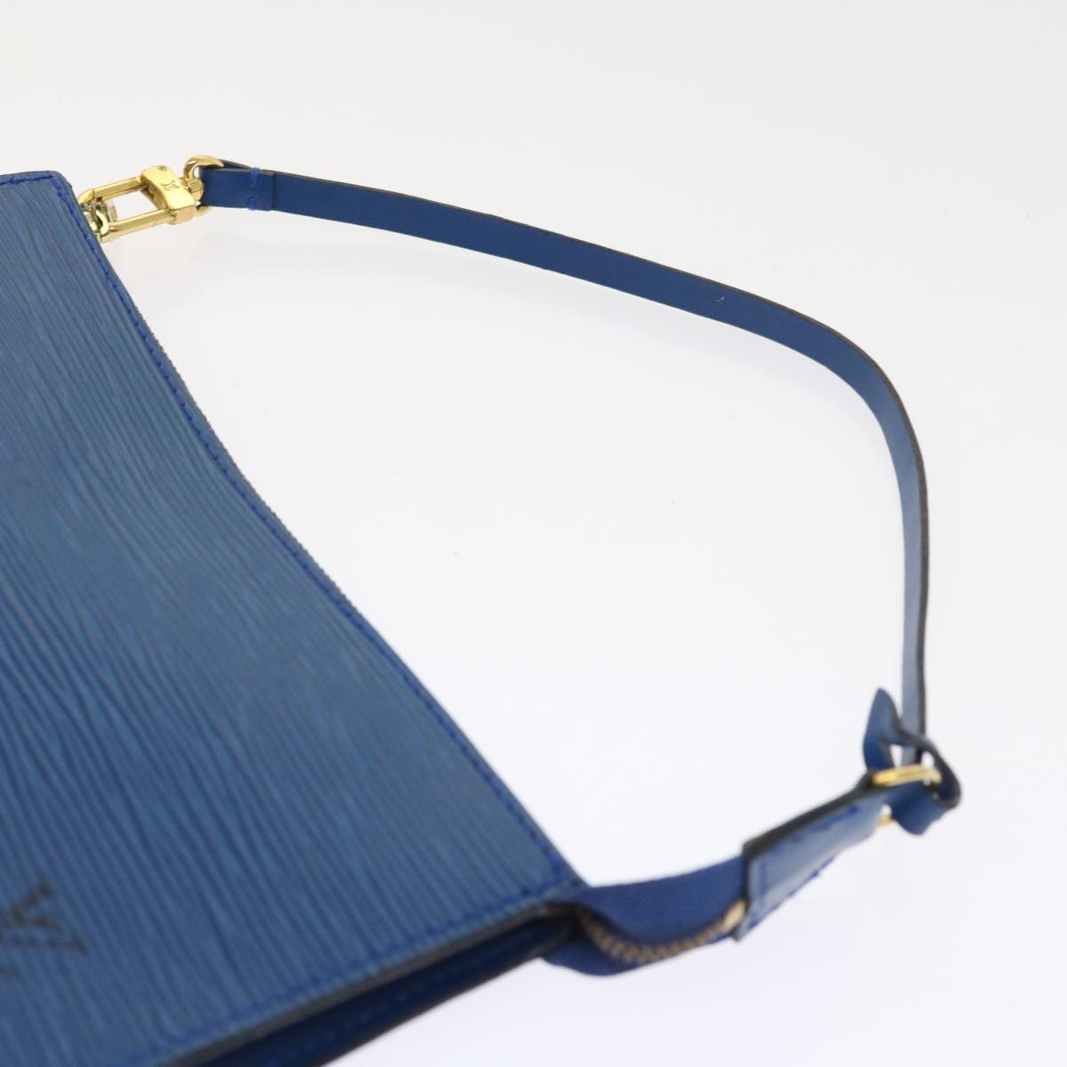 LOUIS VUITTON Epi Pochette Accessoires Accessory Pouch Blue M52985 LV 56670