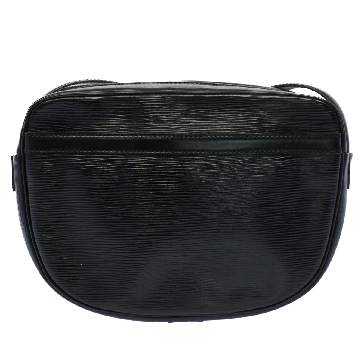 LOUIS VUITTON Epi June Feuille Shoulder Bag Black M52152 LV 56673