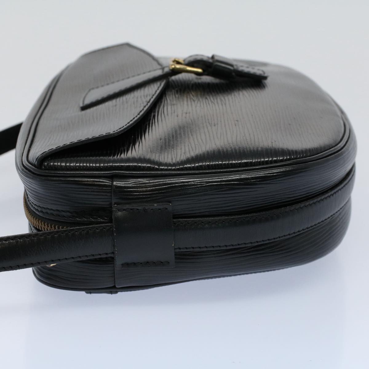 LOUIS VUITTON Epi June Feuille Shoulder Bag Black M52152 LV 56673