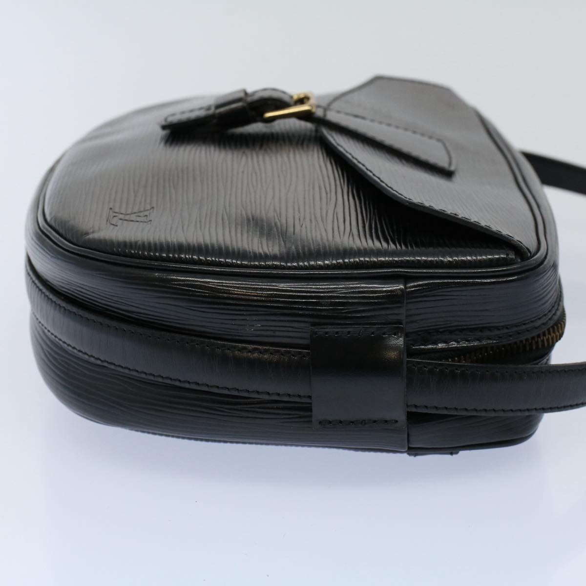 LOUIS VUITTON Epi June Feuille Shoulder Bag Black M52152 LV 56673