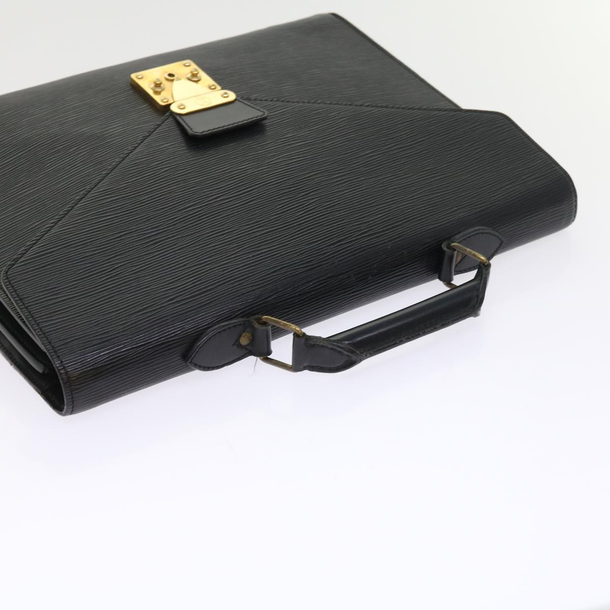 LOUIS VUITTON Epi Serviette Conseiller Briefcase Black M54422 LV 56674