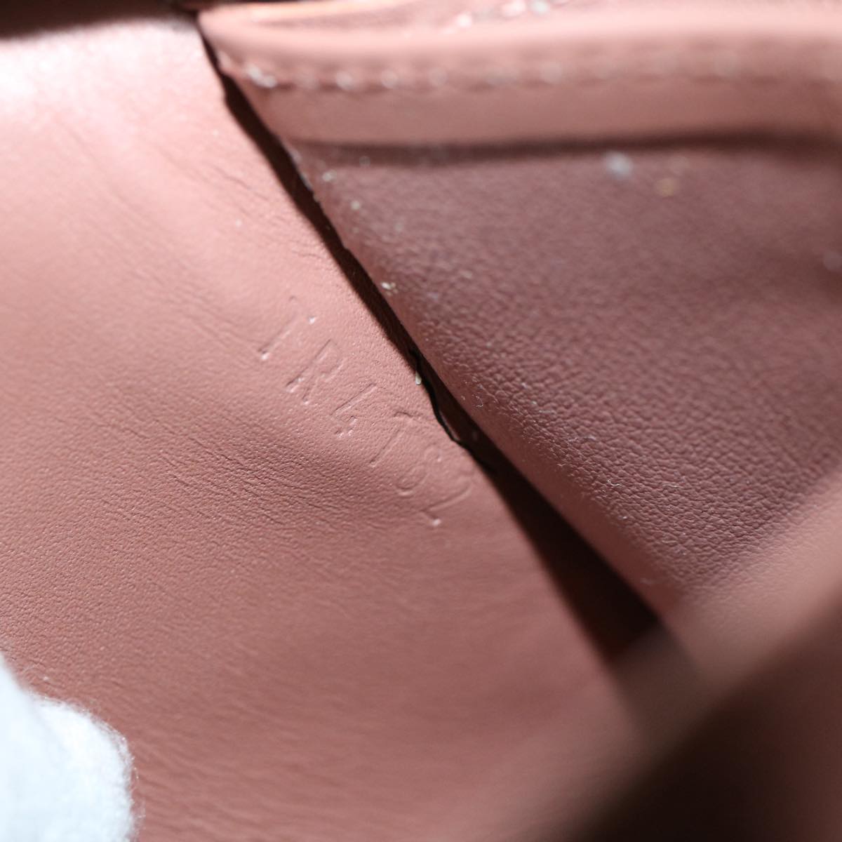 LOUIS VUITTON Vernis Portefeiulle Sarah Wallet Rose Velours M91767 56689