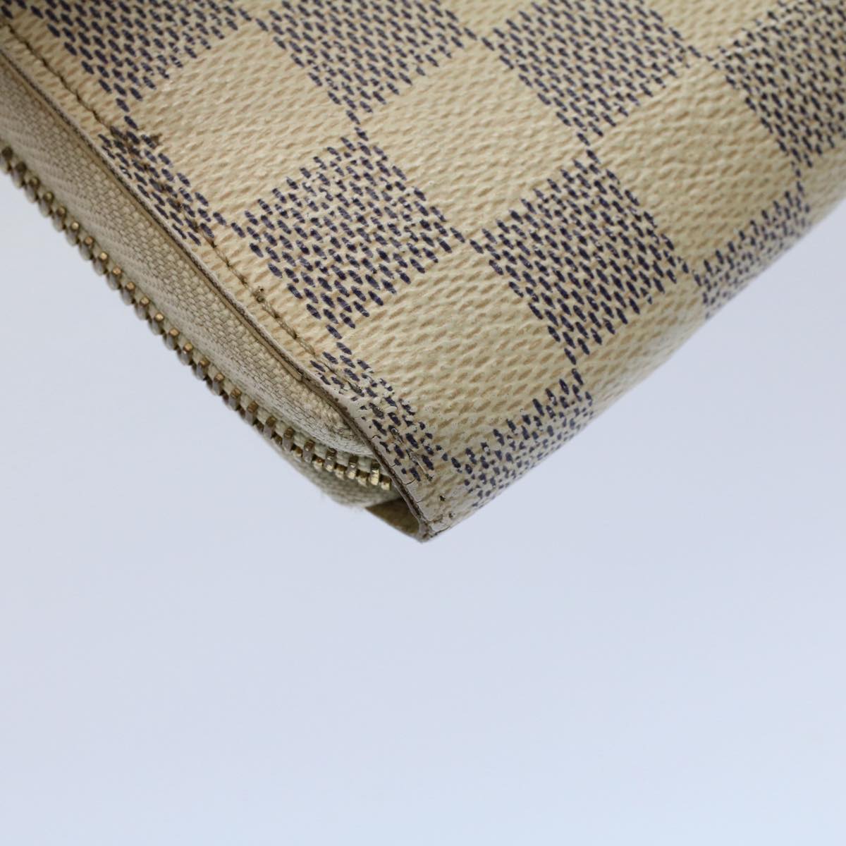 LOUIS VUITTON Damier Azur Zippy Wallet Long Wallet N63503 LV 56697