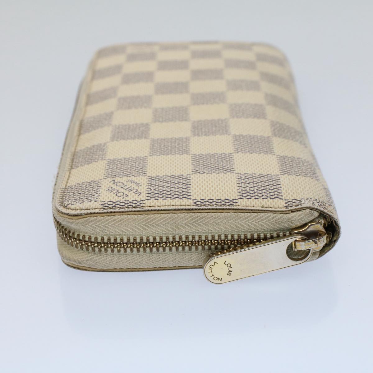 LOUIS VUITTON Damier Azur Zippy Wallet Long Wallet N63503 LV 56697