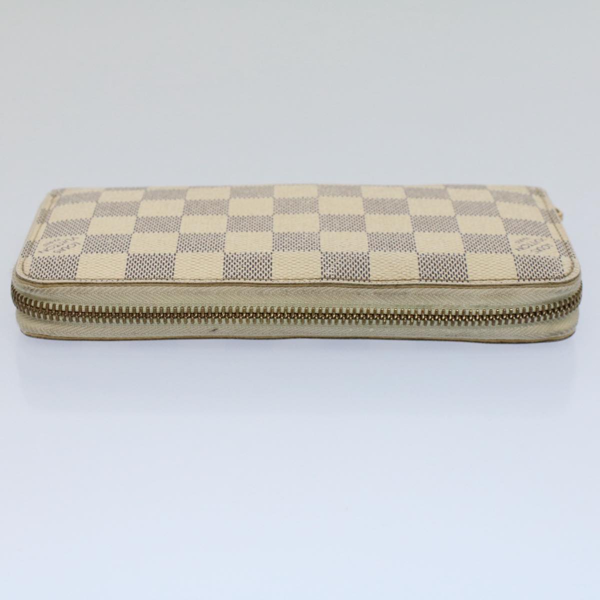 LOUIS VUITTON Damier Azur Zippy Wallet Long Wallet N63503 LV 56697