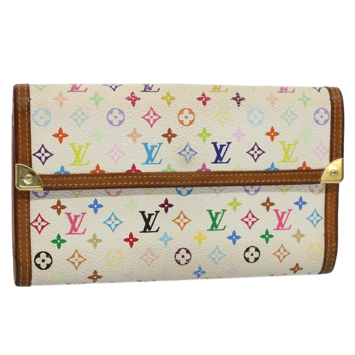 LOUIS VUITTON Multicolor Porte Tresor International Wallet M92659 LV 56699