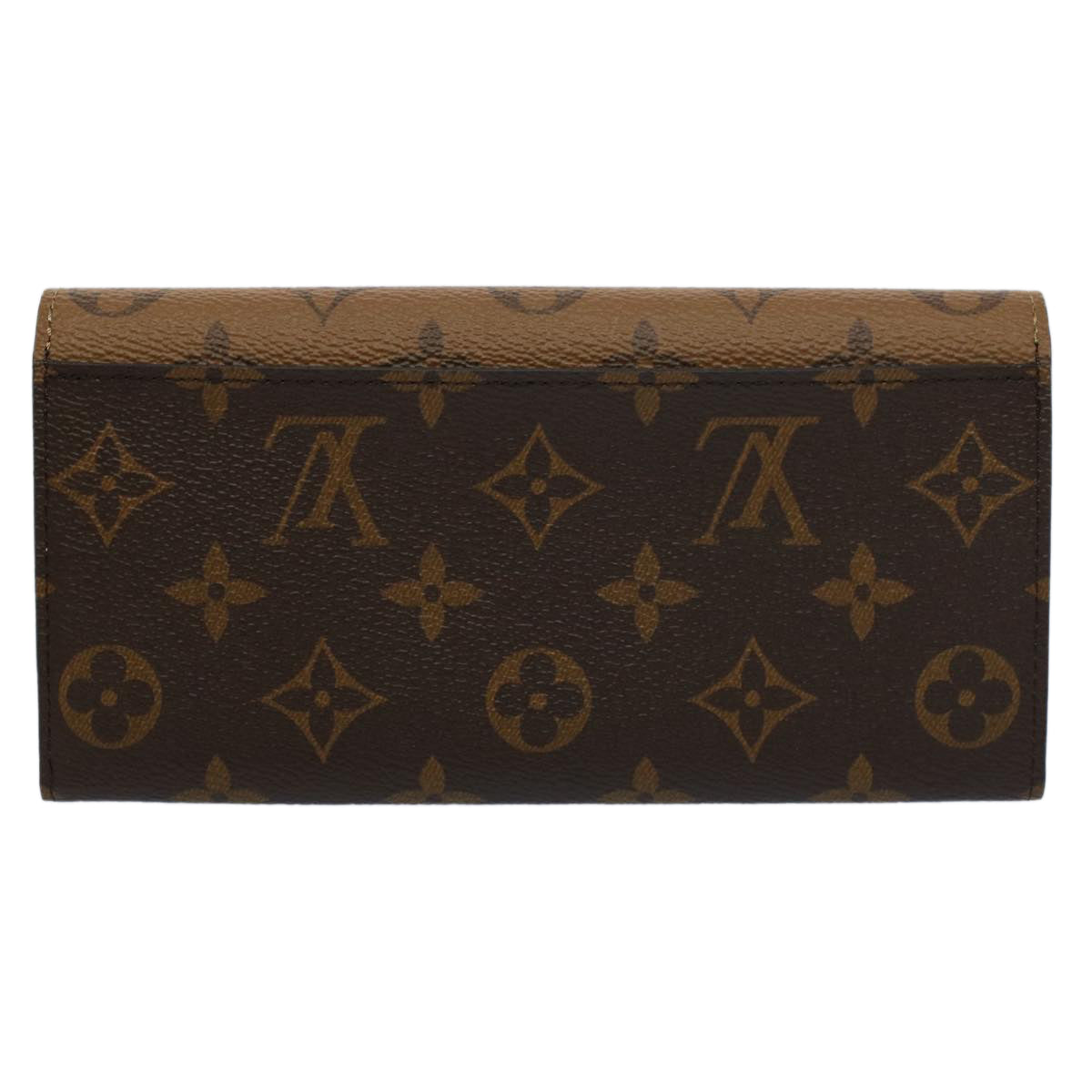 LOUIS VUITTON Monogram Reverse Portefeuille Emily Long Wallet M82157 56717A