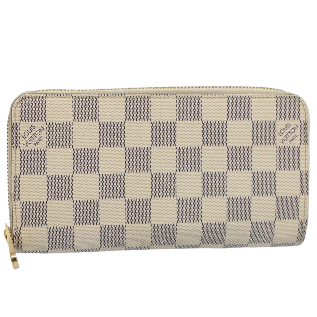 LOUIS VUITTON Damier Azur Zippy Wallet Long Wallet N63503 LV 56718