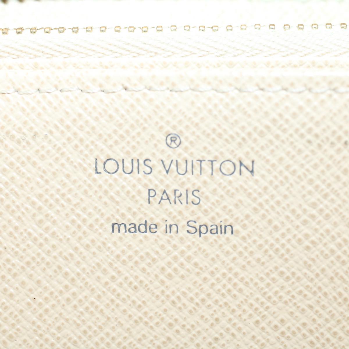 LOUIS VUITTON Damier Azur Zippy Wallet Long Wallet N63503 LV 56718