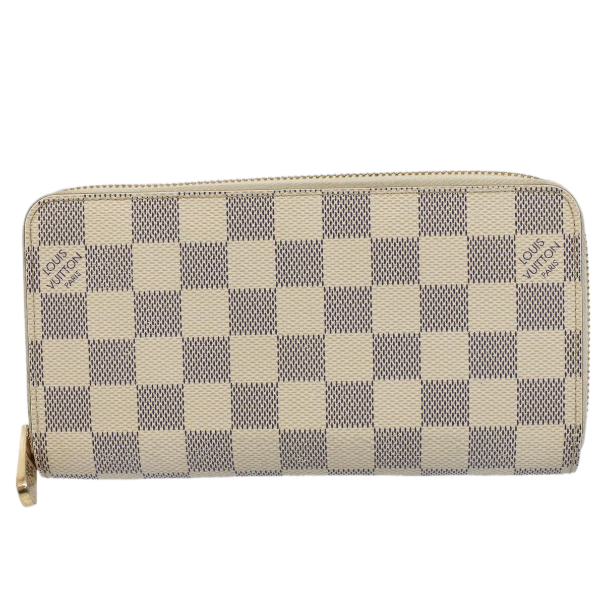 LOUIS VUITTON Damier Azur Zippy Wallet Long Wallet N63503 LV 56718