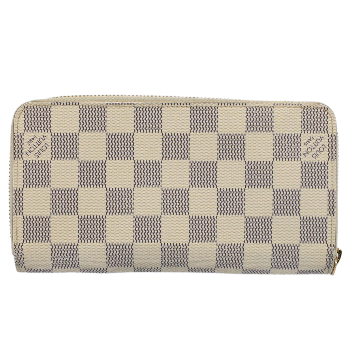 LOUIS VUITTON Damier Azur Zippy Wallet Long Wallet N63503 LV 56718