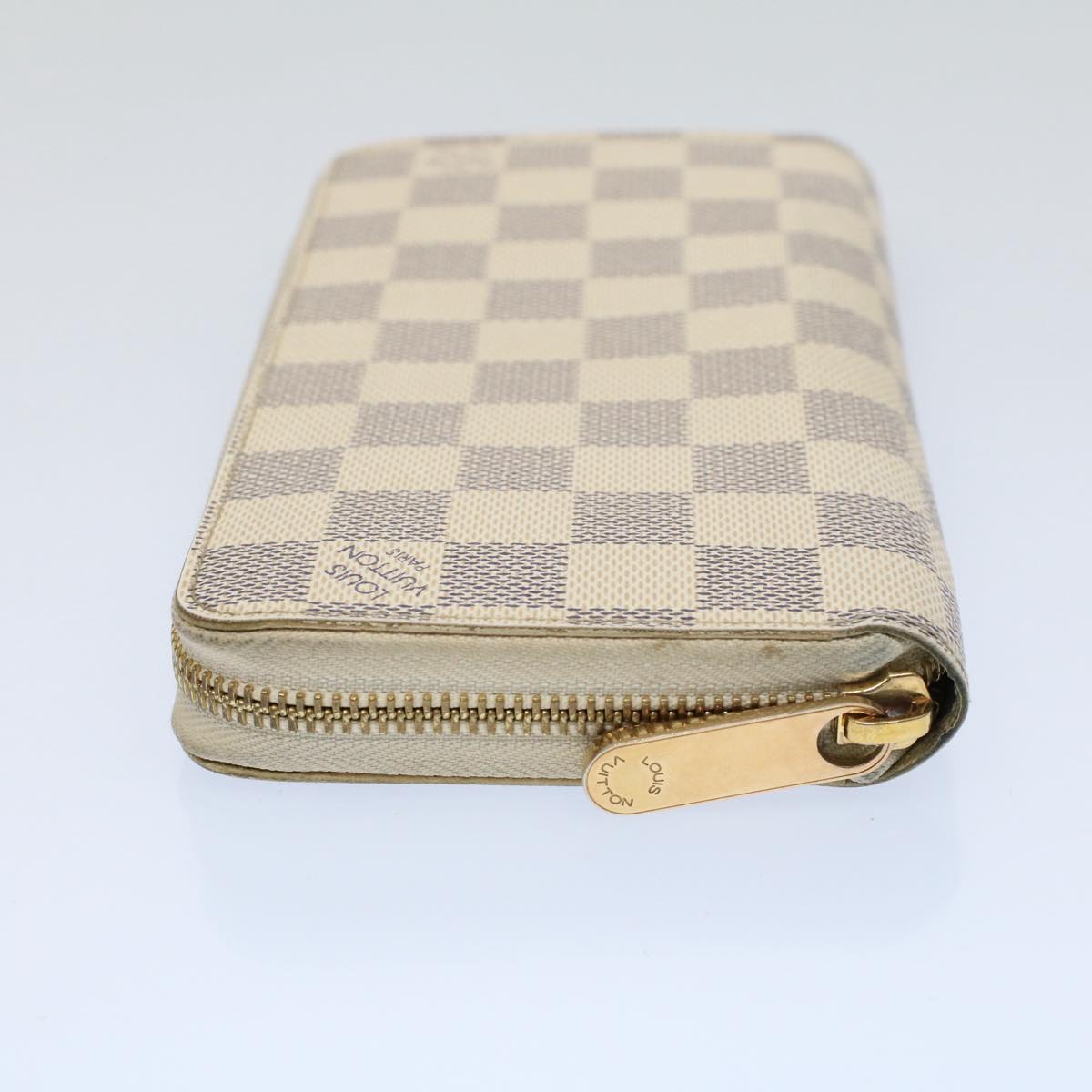 LOUIS VUITTON Damier Azur Zippy Wallet Long Wallet N63503 LV 56718