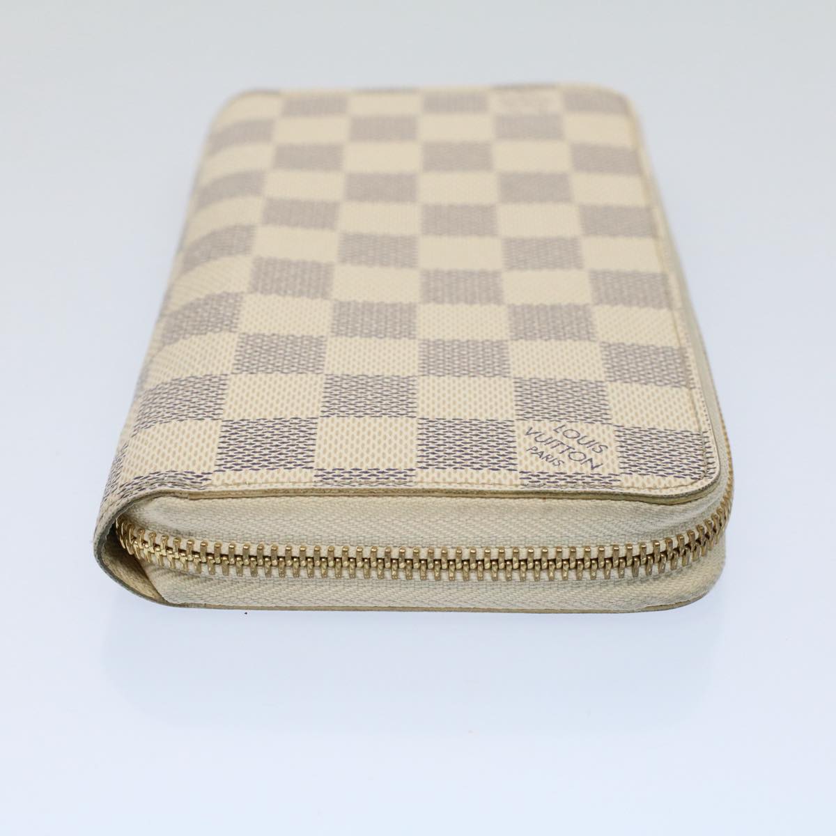 LOUIS VUITTON Damier Azur Zippy Wallet Long Wallet N63503 LV 56718