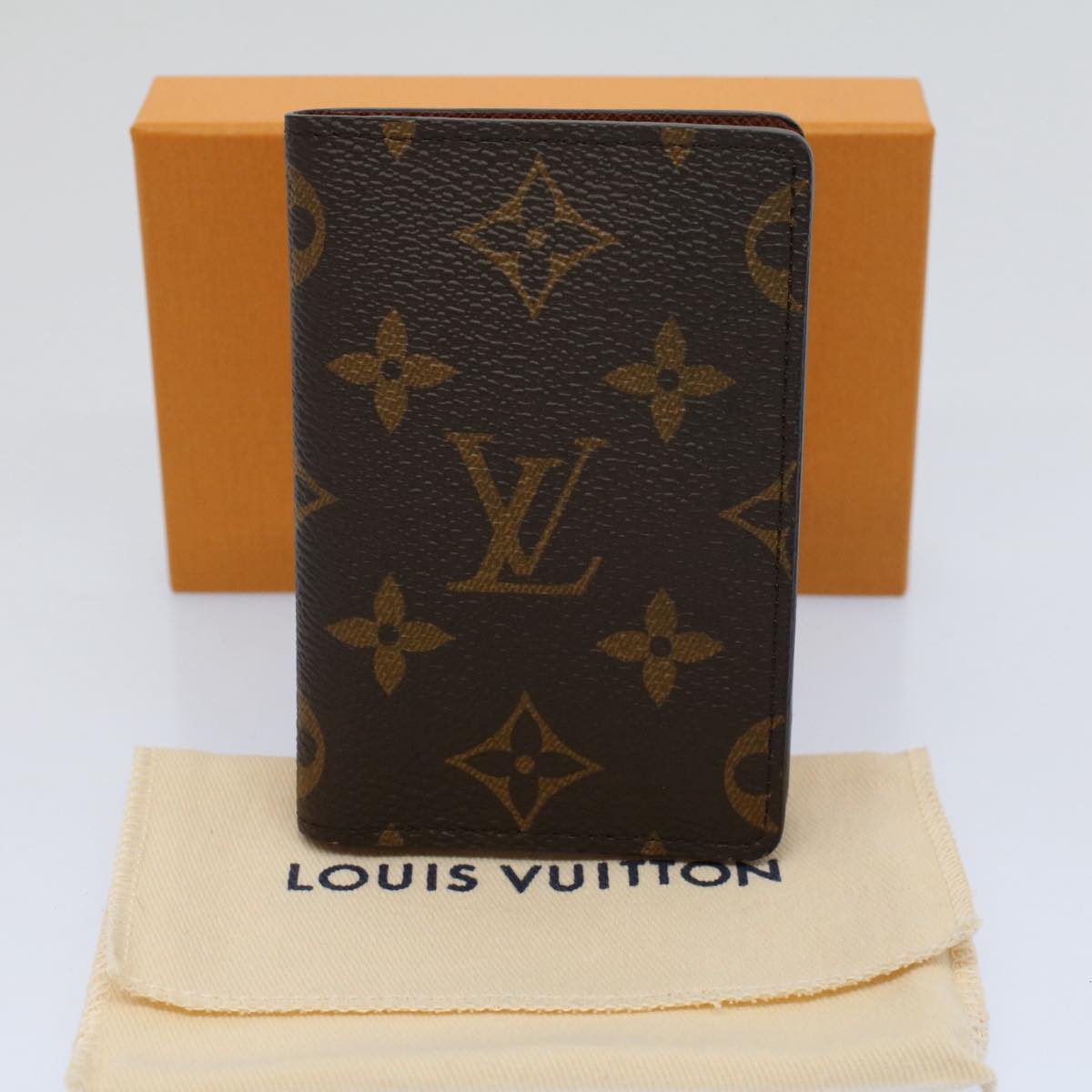 LOUIS VUITTON Monogram Organizer De Poch Card Case M60502 LV 56719A