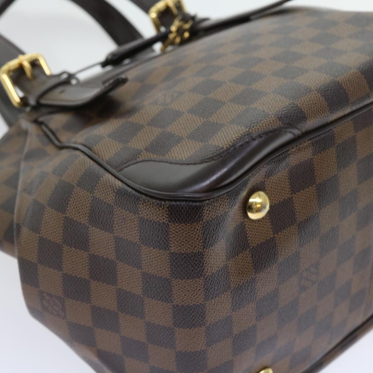 LOUIS VUITTON Damier Ebene Verona MM Shoulder Bag N41118 LV 56722