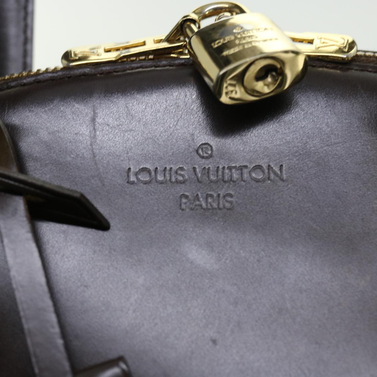 LOUIS VUITTON Damier Ebene Verona MM Shoulder Bag N41118 LV 56722