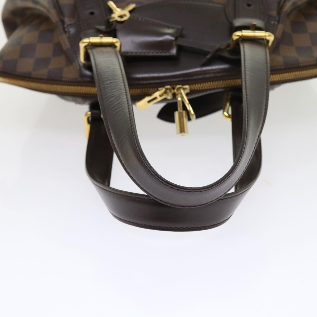 LOUIS VUITTON Damier Ebene Verona MM Shoulder Bag N41118 LV 56722