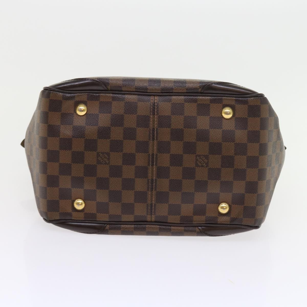 LOUIS VUITTON Damier Ebene Verona MM Shoulder Bag N41118 LV 56722