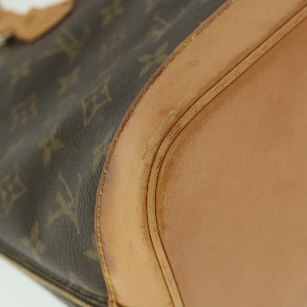 LOUIS VUITTON Monogram Alma Hand Bag M51130 LV 56723
