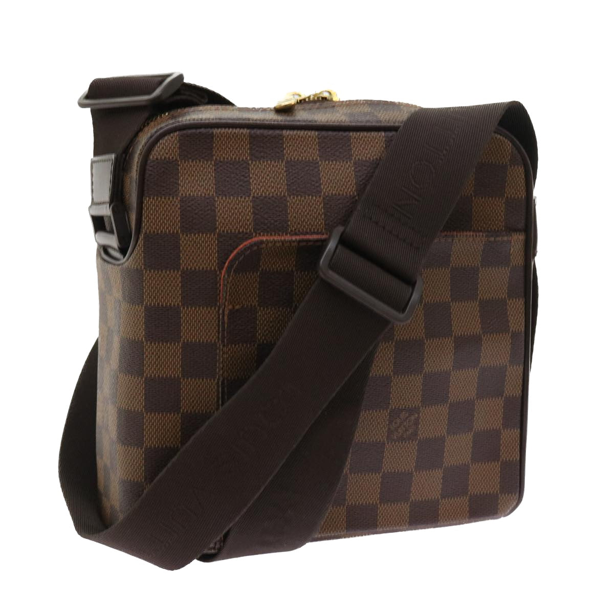 LOUIS VUITTON Damier Ebene Olaf PM Shoulder Bag N41442 LV 56725