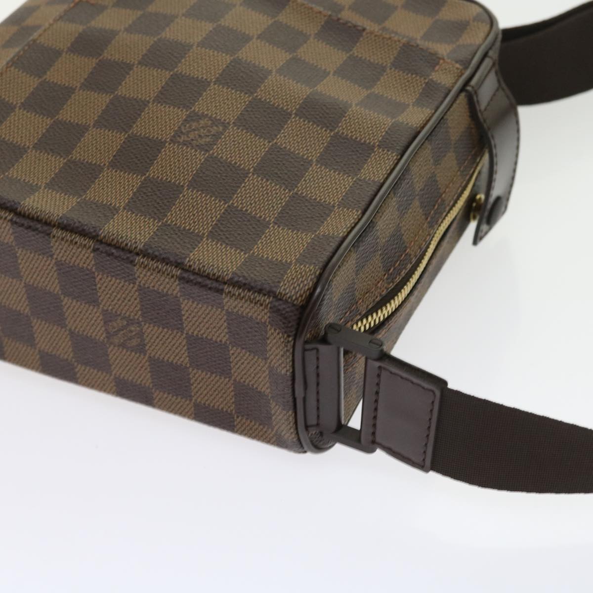LOUIS VUITTON Damier Ebene Olaf PM Shoulder Bag N41442 LV 56725