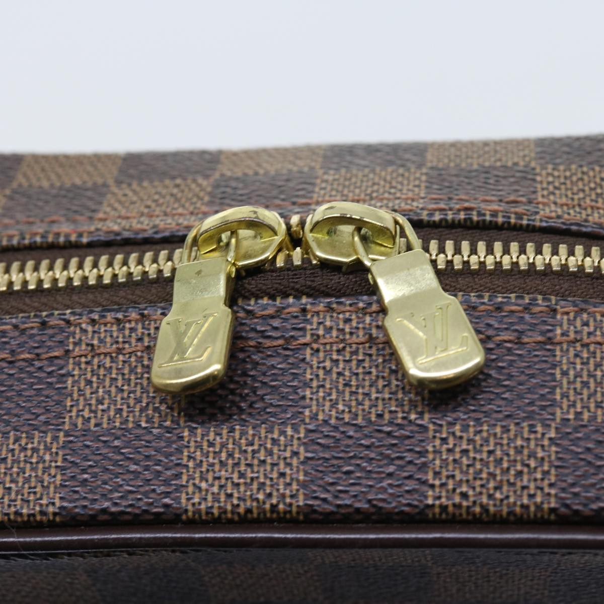 LOUIS VUITTON Damier Ebene Olaf PM Shoulder Bag N41442 LV 56725