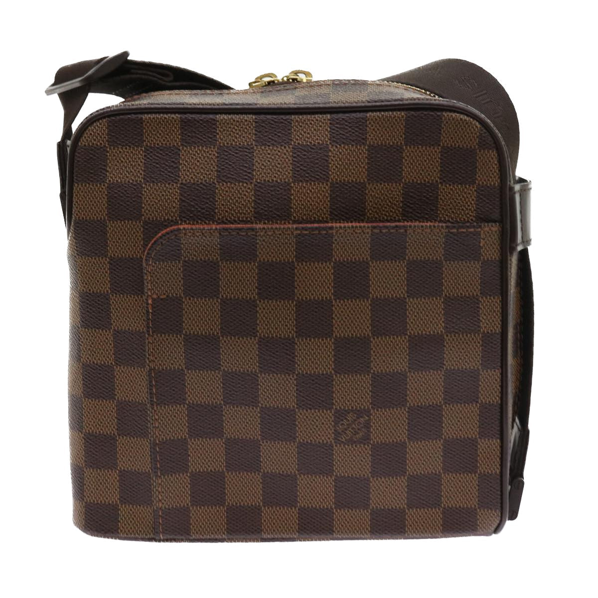 LOUIS VUITTON Damier Ebene Olaf PM Shoulder Bag N41442 LV 56725