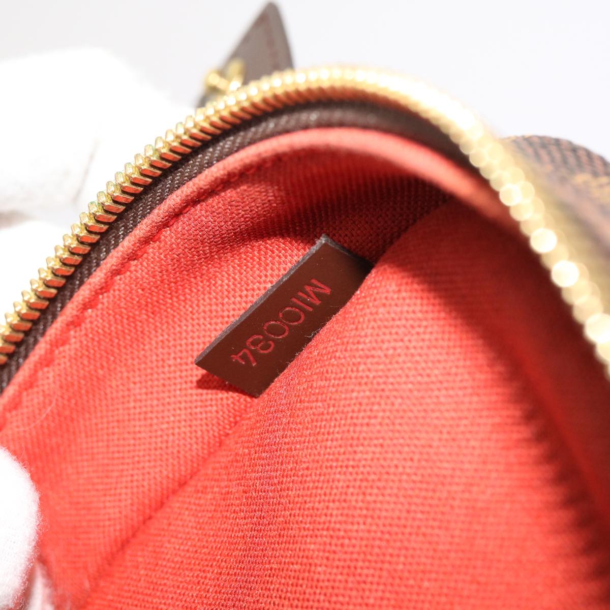 LOUIS VUITTON Damier Ebene Olaf PM Shoulder Bag N41442 LV 56725