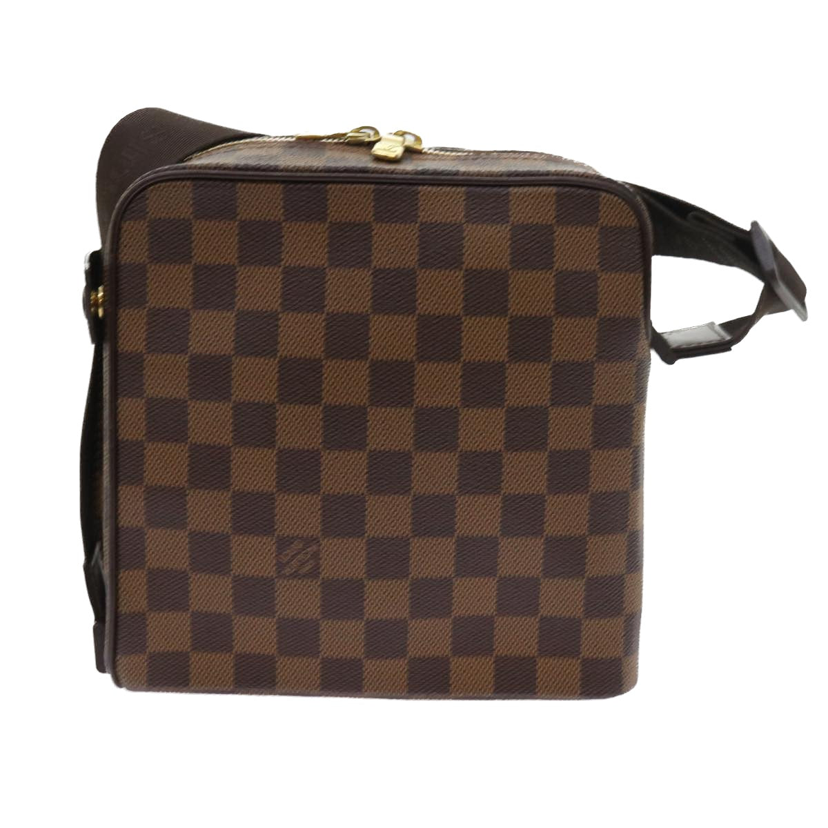 LOUIS VUITTON Damier Ebene Olaf PM Shoulder Bag N41442 LV 56725
