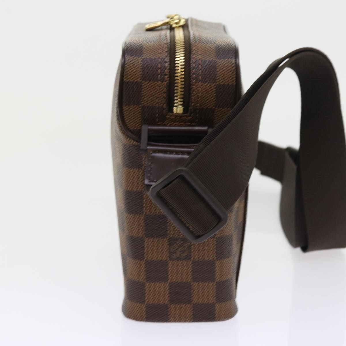 LOUIS VUITTON Damier Ebene Olaf PM Shoulder Bag N41442 LV 56725