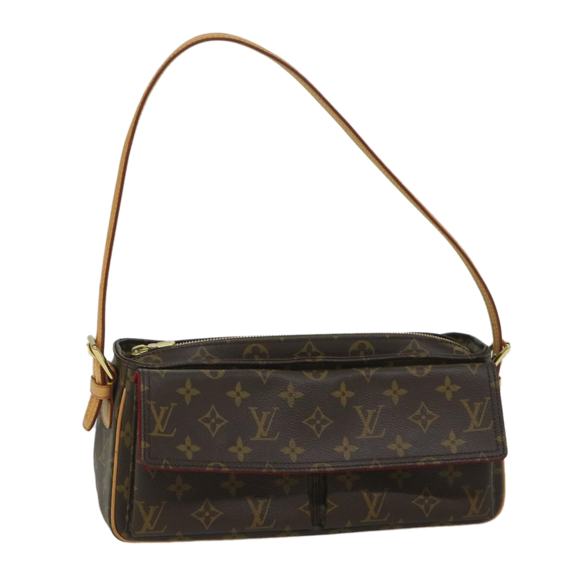 LOUIS VUITTON Monogram Viva Cite MM Shoulder Bag M51164 LV 56730