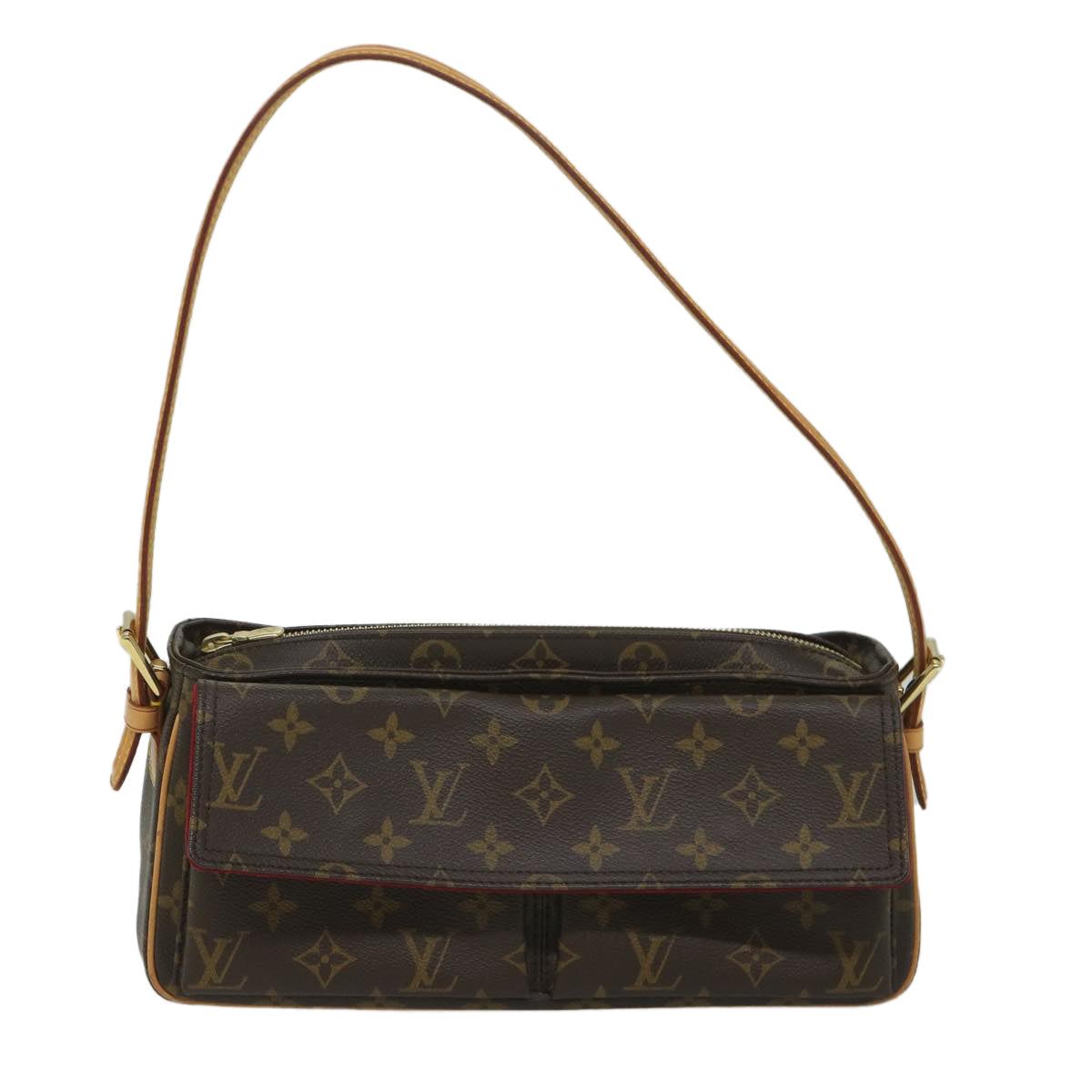 LOUIS VUITTON Monogram Viva Cite MM Shoulder Bag M51164 LV 56730
