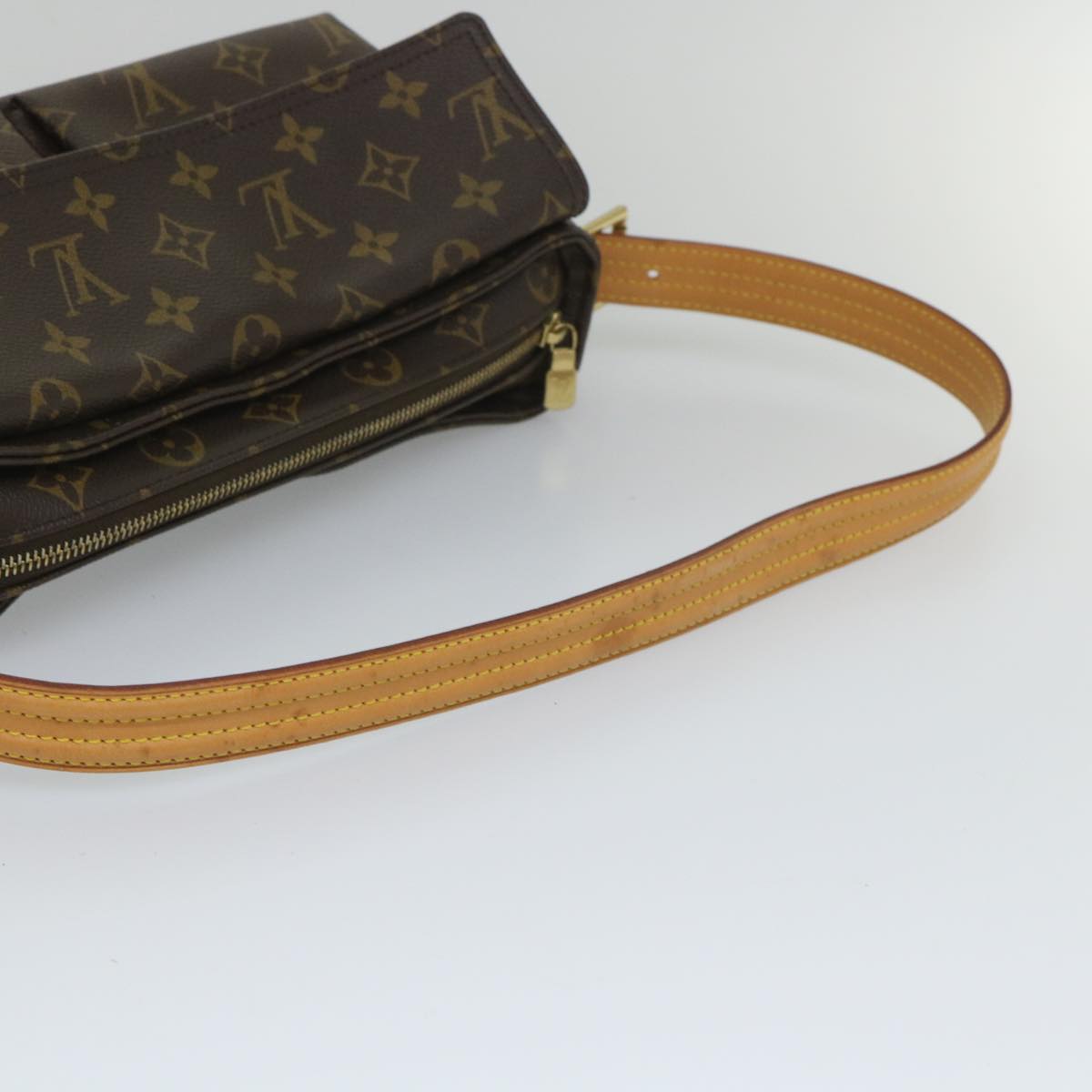 LOUIS VUITTON Monogram Viva Cite MM Shoulder Bag M51164 LV 56730