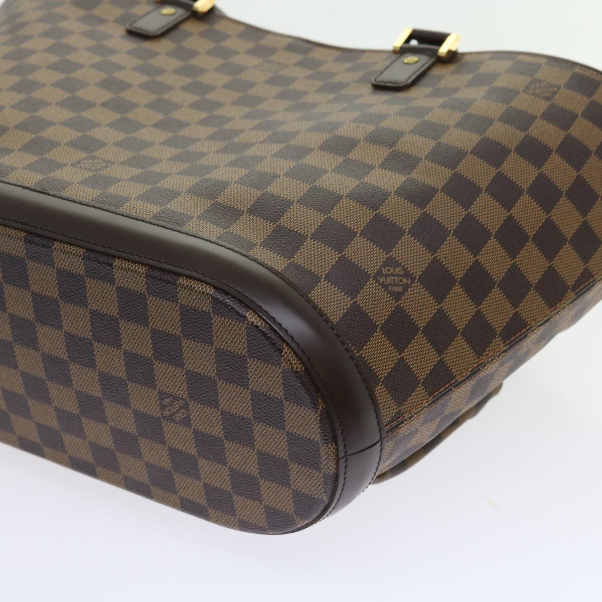 LOUIS VUITTON Damier Ebene Manosque GM Tote Bag N51120 LV 56731A