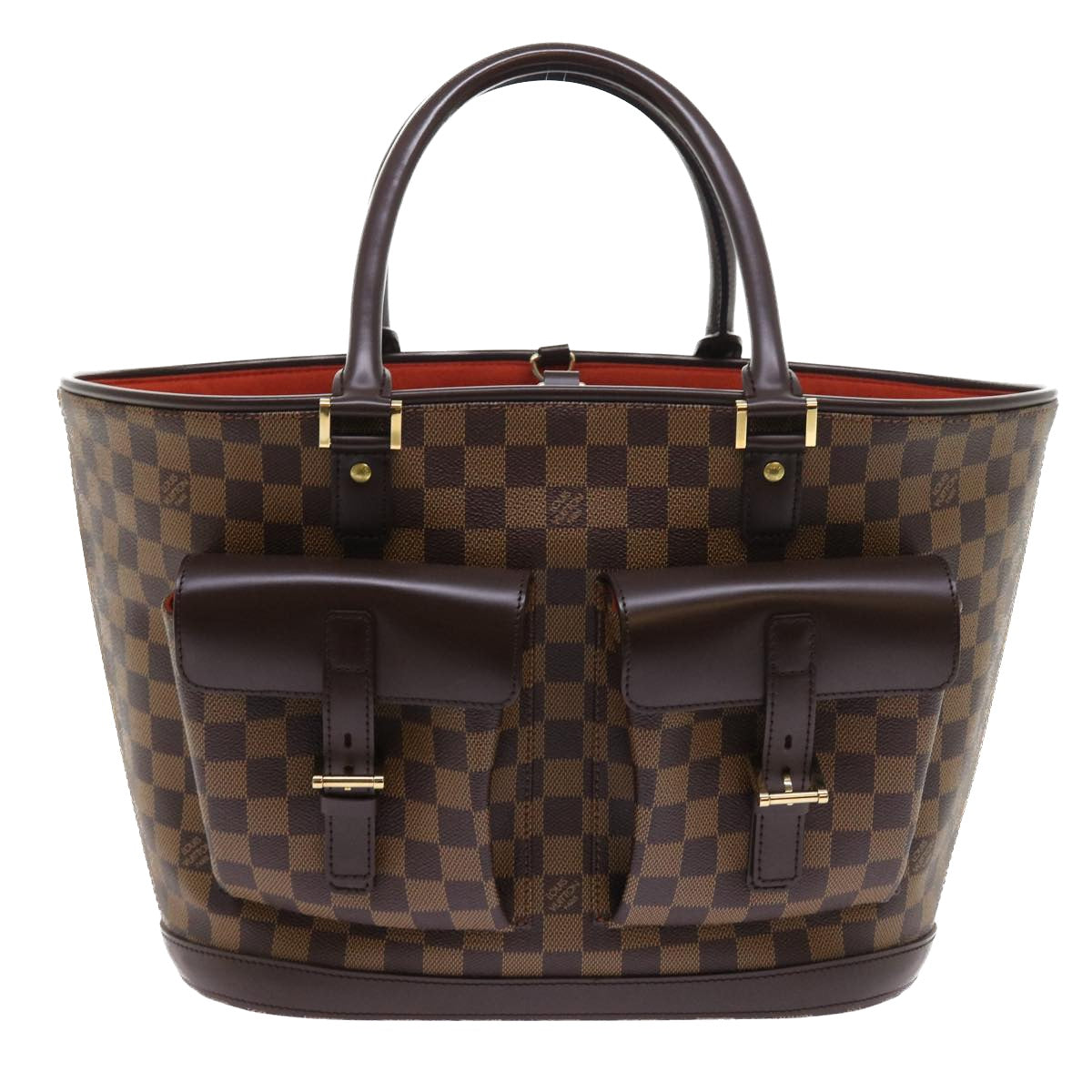 LOUIS VUITTON Damier Ebene Manosque GM Tote Bag N51120 LV 56731A