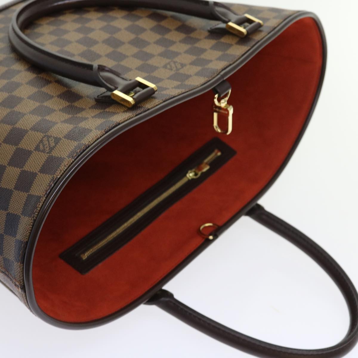 LOUIS VUITTON Damier Ebene Manosque GM Tote Bag N51120 LV 56731A