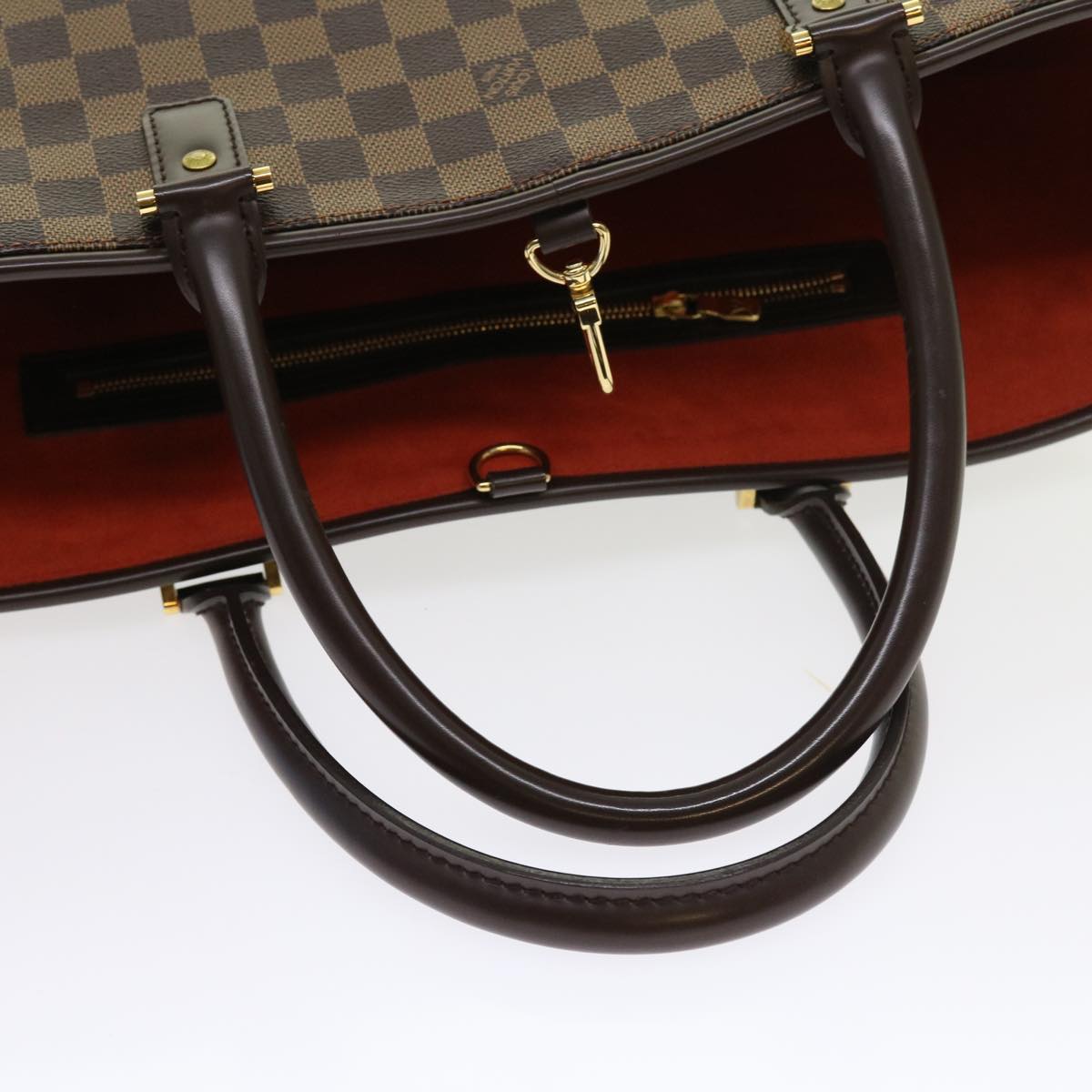 LOUIS VUITTON Damier Ebene Manosque GM Tote Bag N51120 LV 56731A
