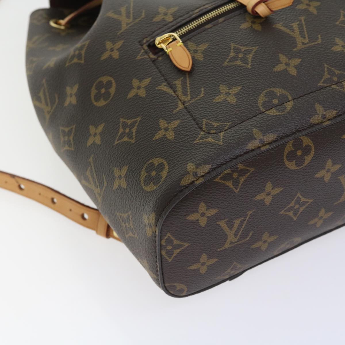 LOUIS VUITTON Monogram Montsouris Backpack M43431 LV 56733A